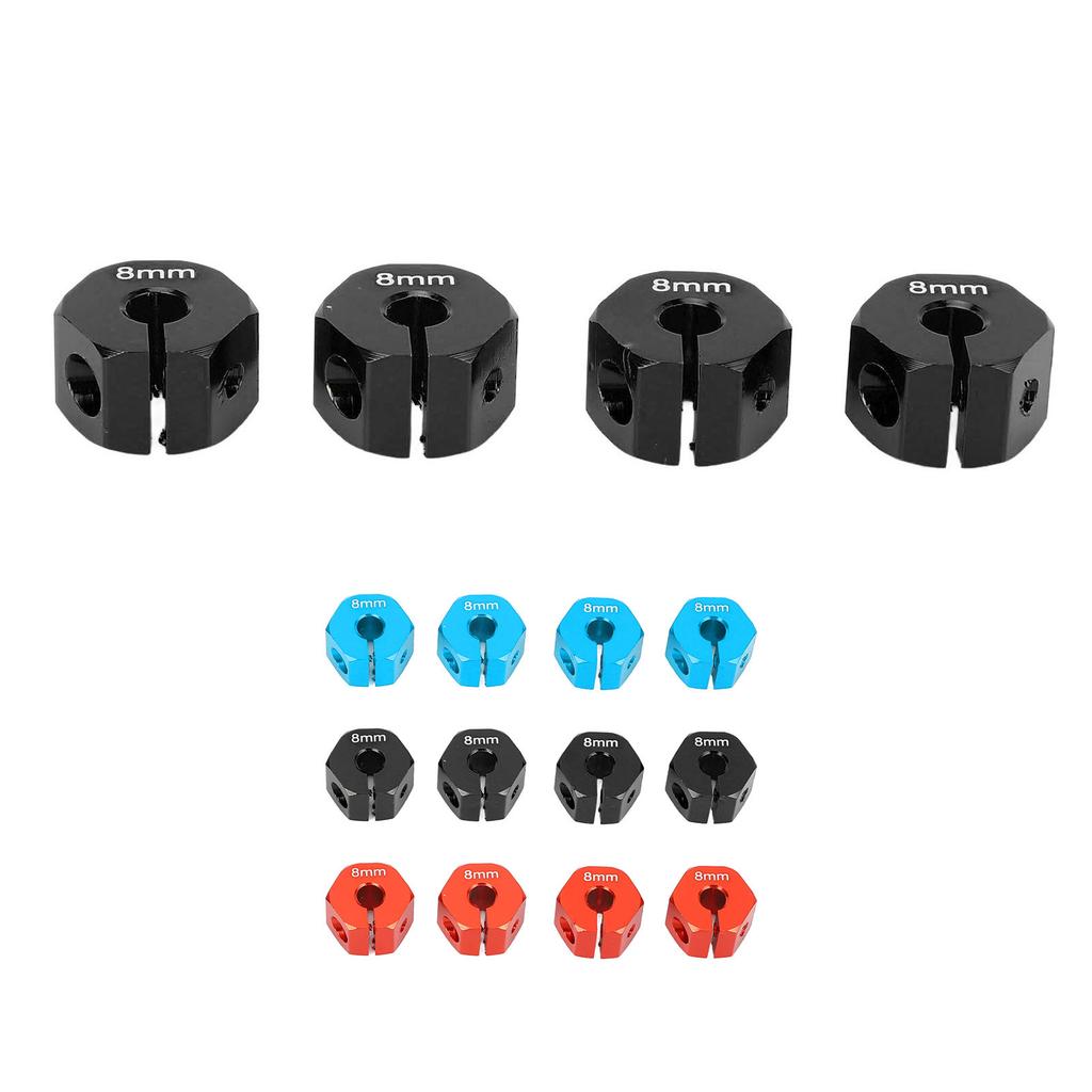 Hex Wheel Hub Adapter 8MM Thickness Aluminum Alloy Long Lasting 4.0mm Hole for SCX10 CC01 WRAITH 900