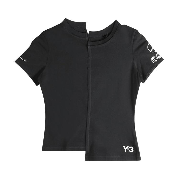 Y-3 x Mercedes AMG Petronas F1  FTD Tee Black Women Tops KR2380 S