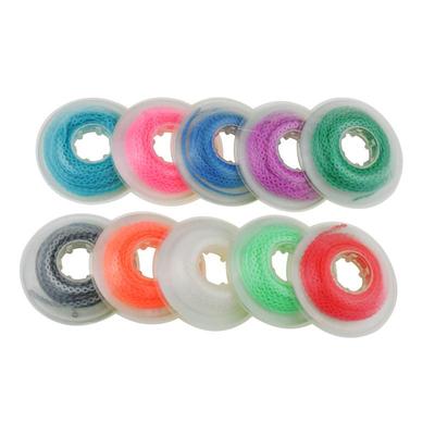 10pcs/lot Dental Elastic Ultra Power Chain Colorful Rubber Spool  Distance Continuous High Strengt 4.75m Long/Short/Closed