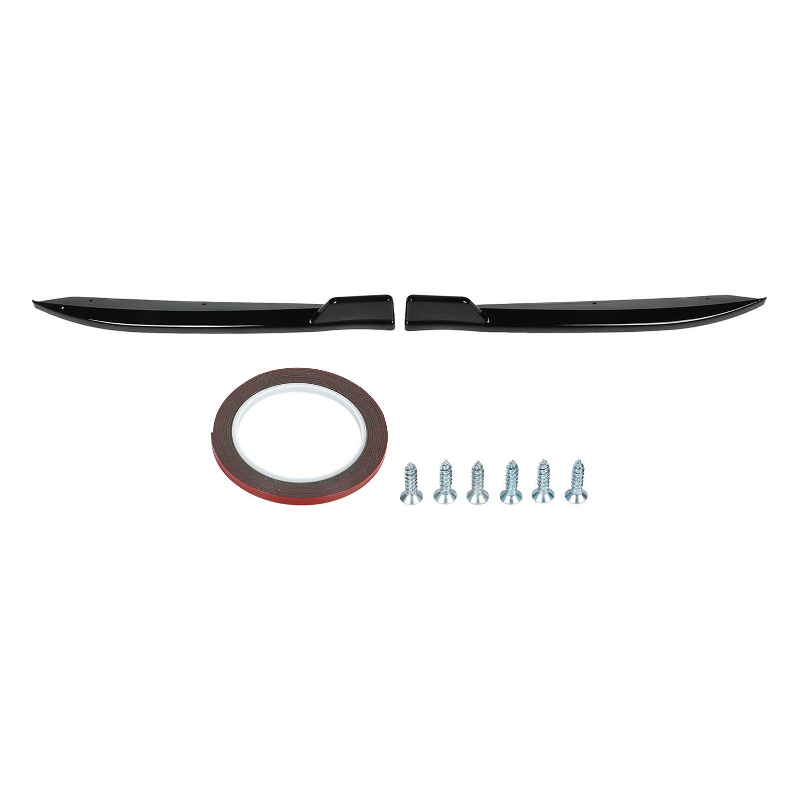 

2 Pcs Rear Bumper Lip Diffuser Left Right Lower Splitter Spoiler Body Kits for 5 Series G30 M‑Tech 525i 530i 540i 2017‑2022