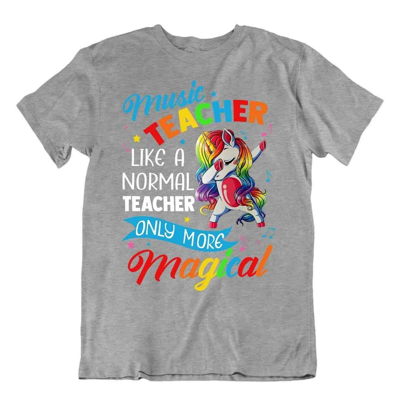 Music Teacher Tshirt Magical Leader Shirt Funny Coach Joke Tee S