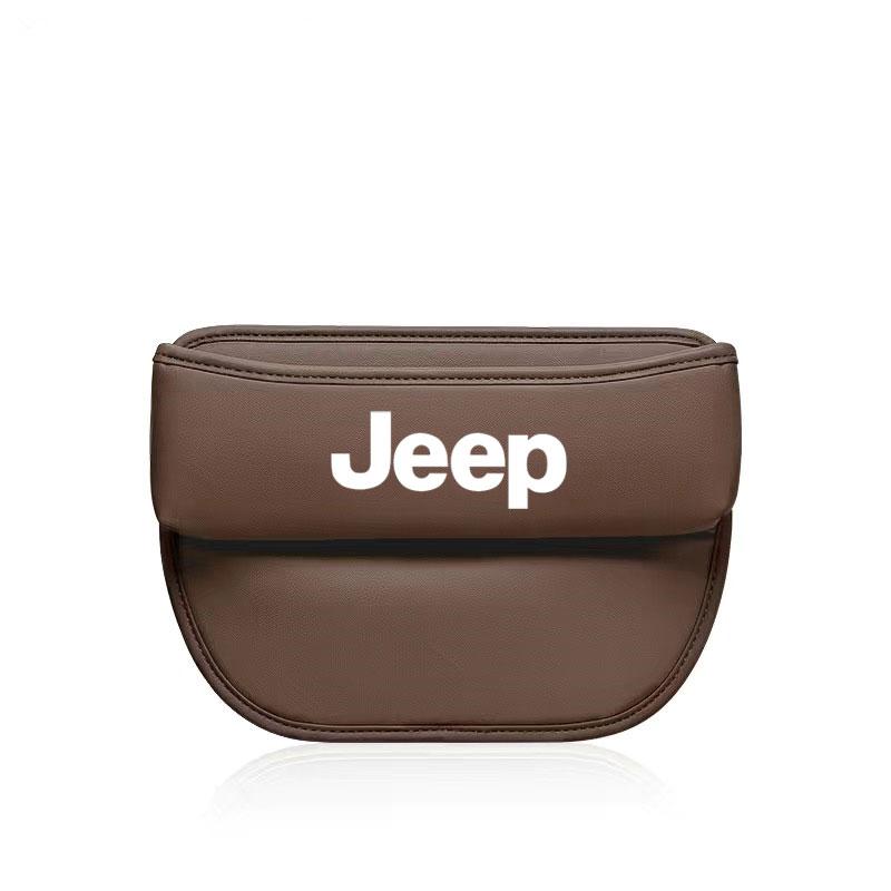 Multifunction Car Seat Gap Organizer Seat Crevice Slot Storage Bag For Jeep Grand Cherokee Wrangler JK Gladiator Compass Patriot