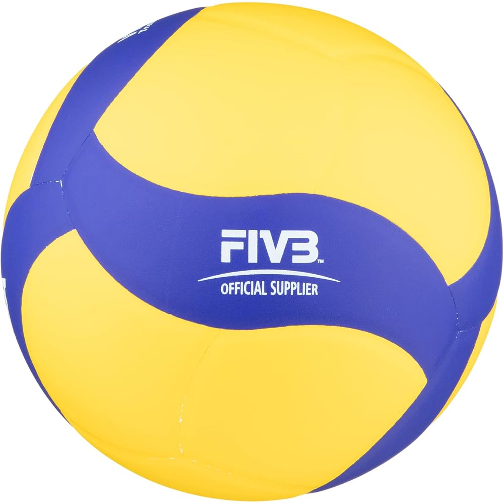 Mikasa VT500W Volleyball Training Medicine Ball 500g Yellow/Blue for General, University, High School Use