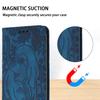 For Samsung Galaxy S23 Case Leather Magnetic Wallet Phone Cover Elephant Pattern