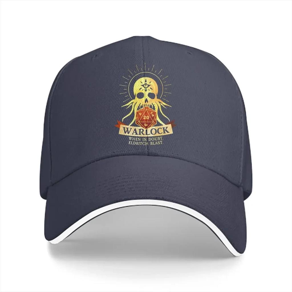 When In Doubt Eldritch Blast Baseball Cap Men Hats Women Visor Protection Snapback DnD Game Caps