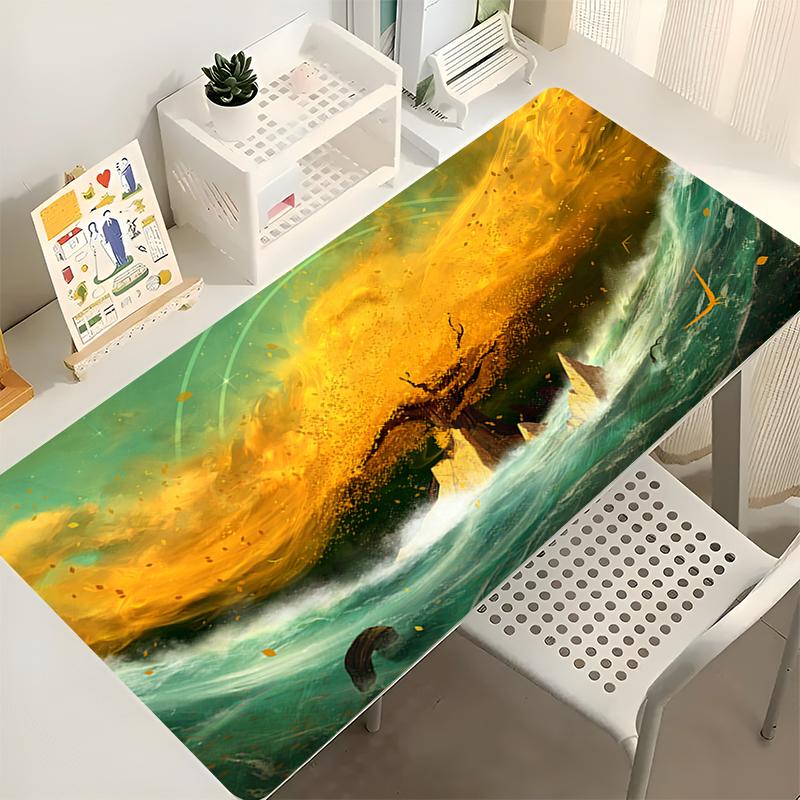 Mouse Pad Office Gaming Laptop HD Print Sakura Tree Desk Mat Anime Mousepad Gamer Mouse Mat Computer Accessories Keyboard Pad
