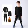 Kids' Sports & Fitness Set: Quick-Dry Basketball, Soccer, Outdoor Training Base Layer & Warm Tight-Fit Suit for Boys