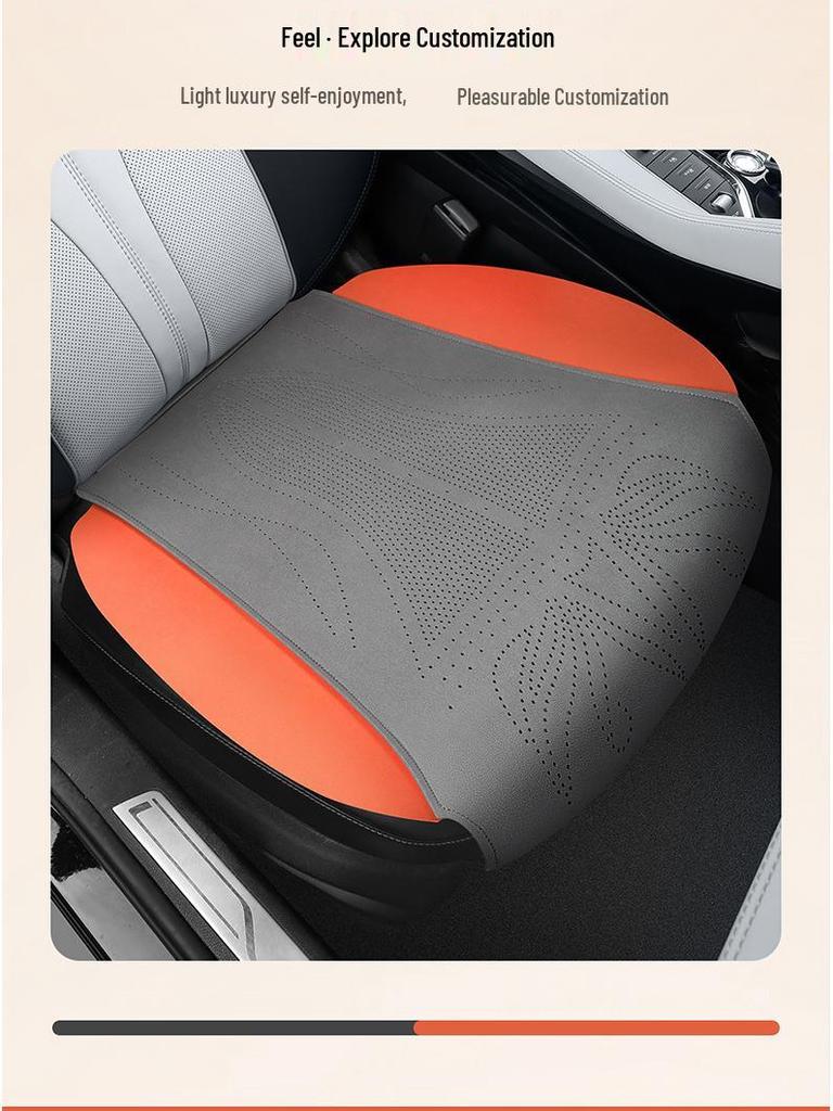 BYD Song Pro Suede Seat Cushion Set: Single and Rear Long Cushion