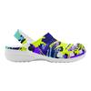 Women Men Printed EVA Clogs Lightweight Breathable Garden Shoes Slip On Beach Pool Bathroom Home Casual Sandals Indoor Wear