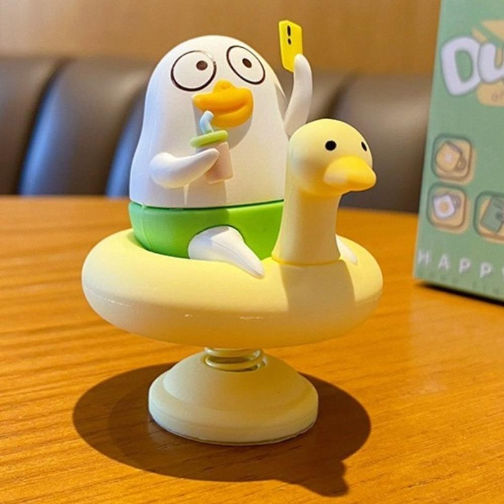 Funny Little Liu Duck Car Decoration Collection Car Bobblehead Figure  Office Desk