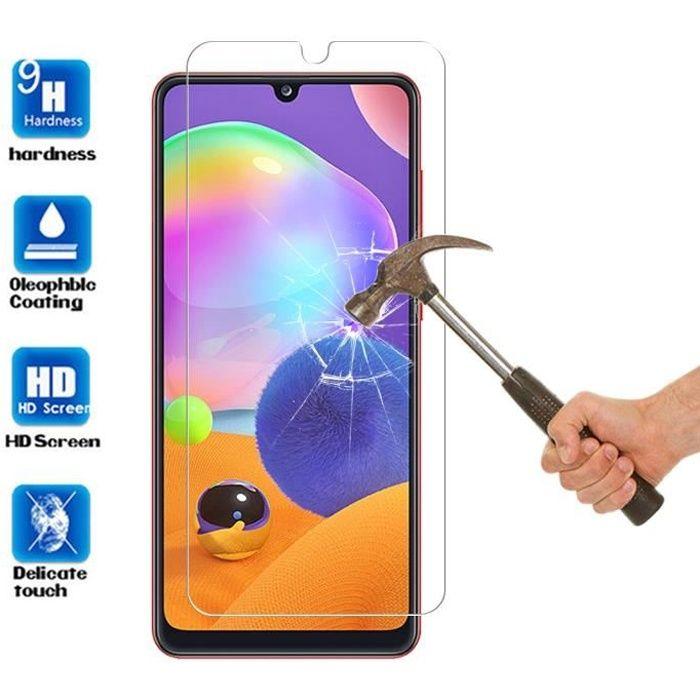 Protecteur d'écran - Samsung - Galaxy A31 - Verre Trempé - Ultra Slim - Anti-rayures
