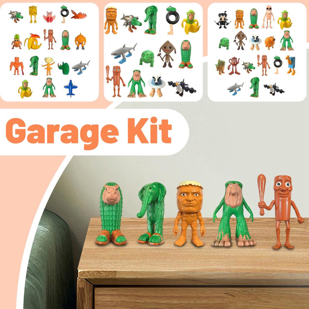 Small Dolls Kit Ornaments Model Doll ABS Decoration Children's Toy Gift