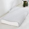 Summer Ice Silk Latex Pillowcase for Kids Breathable Memory Foam Pillow Cover 30x50 40x60 Double Sided Zipper Design