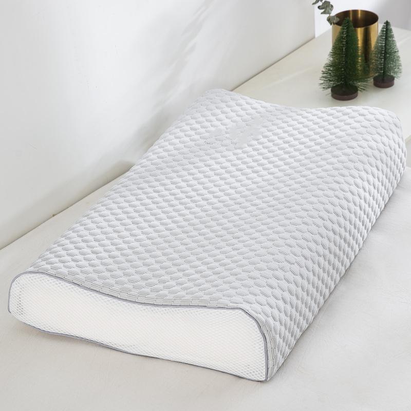 Summer Ice Silk Latex Pillowcase for Kids Breathable Memory Foam Pillow Cover 30x50 40x60 Double Sided Zipper Design