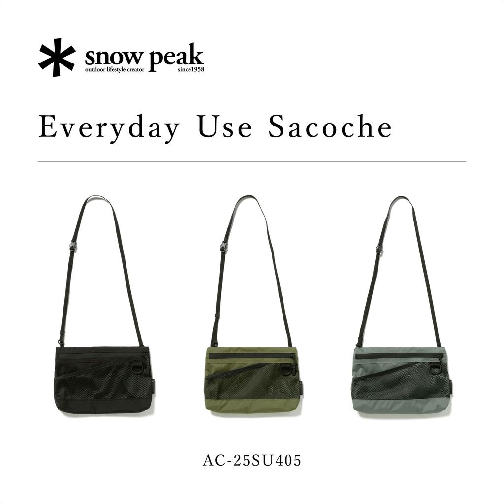Snow Peak Everyday Use Sacoche AC-25SU405 Sacoche Mini Bag