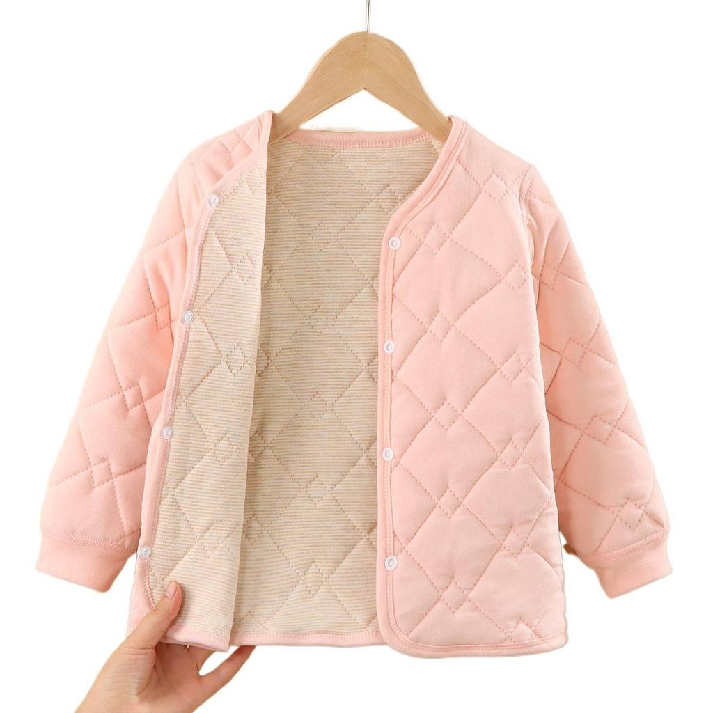 Children's Warm Quilted School Uniform Inner Layer for Boys & Girls - Autumn/Winter Style