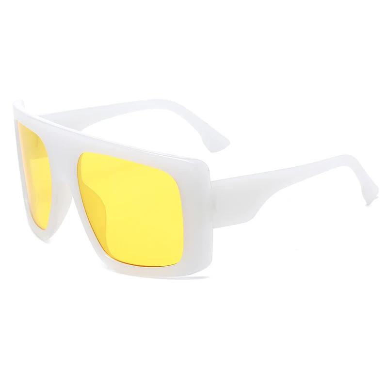 

Oversized Square Sunglasses Women Retro Black Gradient Sun Glasses For Men Big Frame Sunglass Uv400 Eyeglasse Shades 1PC