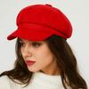 Korean Style Berets Hat Solid Color Newsboy Cap Retro Painter Cap  Ladies