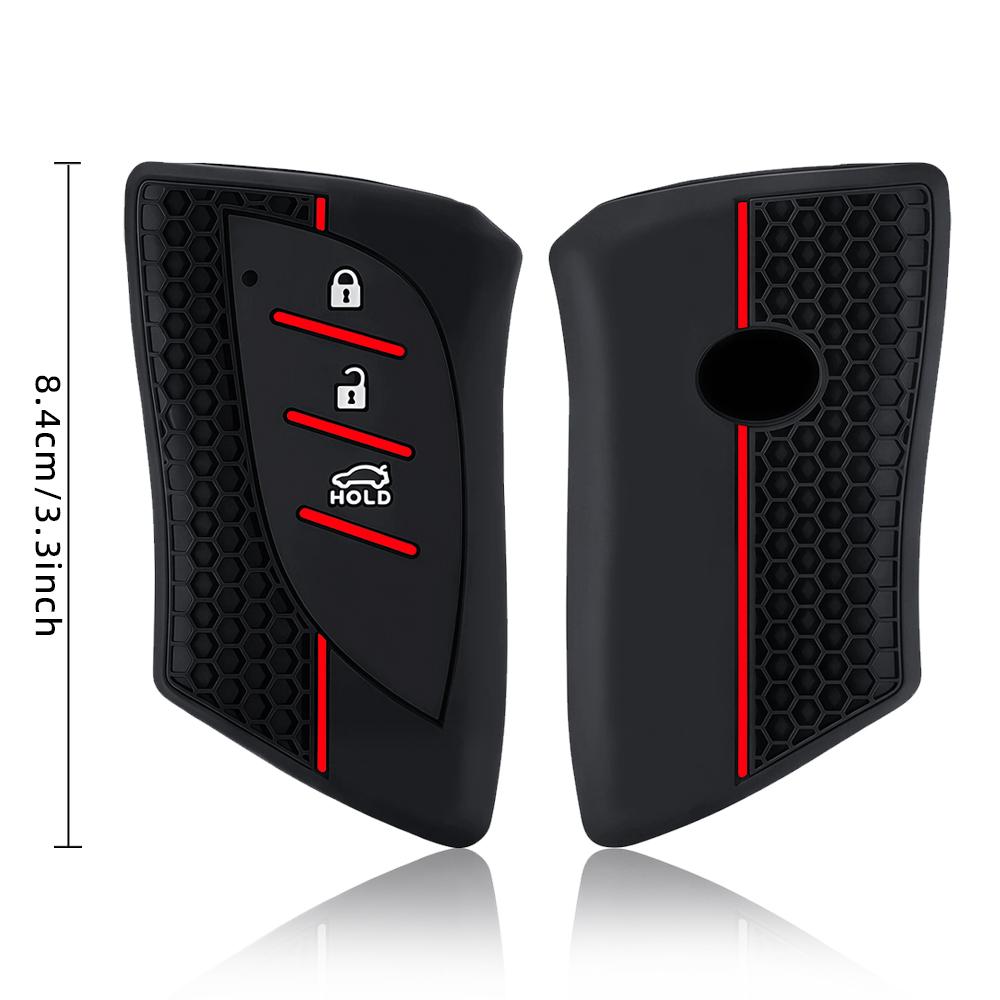Silicone Car Remote Key Fob Case Cover For Lexus Nx Gs Es Ux Us Rc Lx Gx Is Rx 200 250 250H 350H Ls 450H 260H 300H Accessories