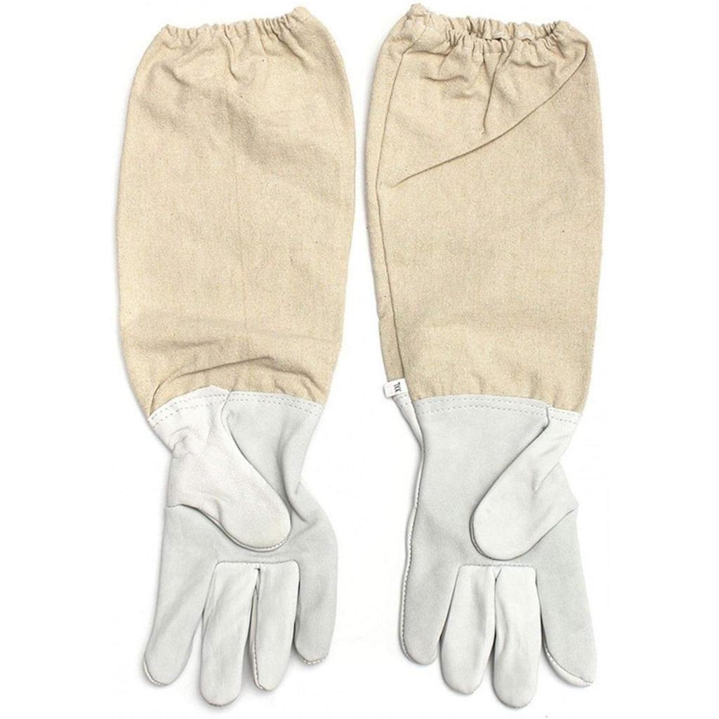 Leling Beekeeper Combination, Professional Beekeeping Costume with Protective Gloves & Veil, Beekeeper Combination for Whole Body, Anti Wasps