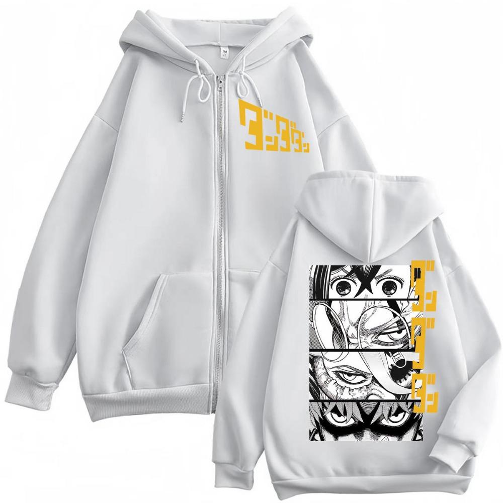 

Anime Double-sided Printed Zipper Hooded Sweatshirt, Japanese Manga Zipper Hooded Sweatshirt, Men s and Women s Fashionable Retro Pullover XXXL