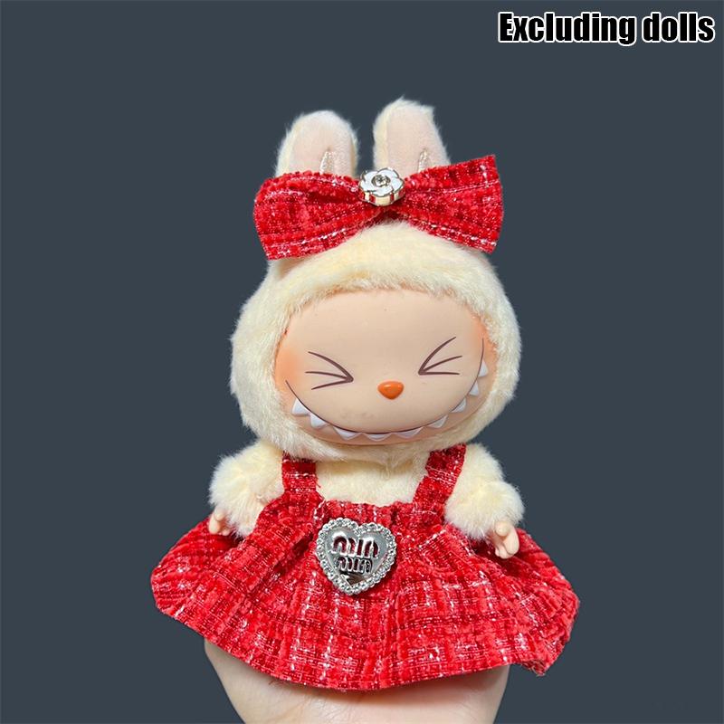 

Одежда для куклы Rabu 17 см Rabu Первое поколение Второе поколение Мягкая игрушка Набор одежды для куклы Не включает куклу