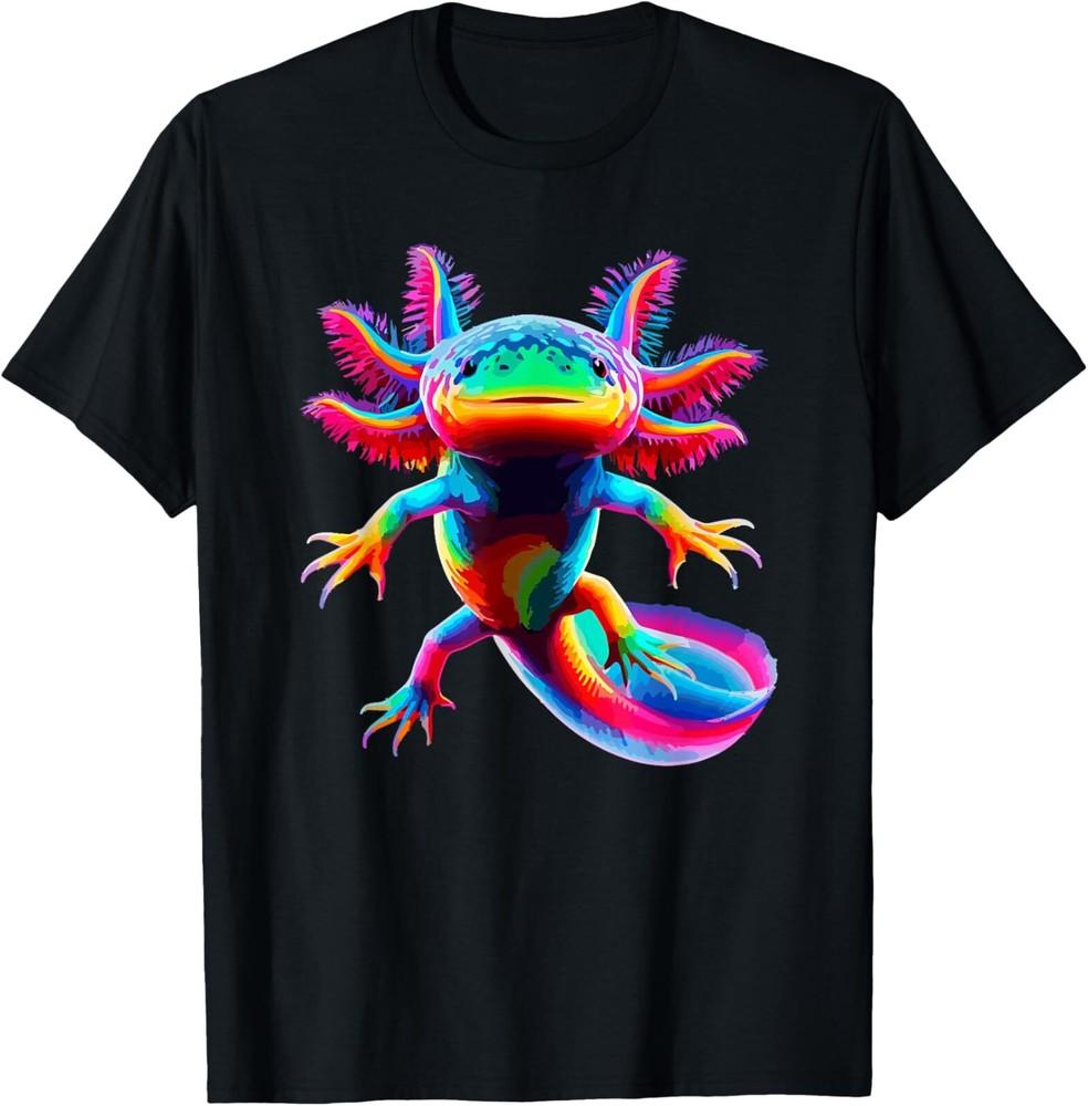 Axolotl Beautiful Pop Art Axolotl TShirt Unisex T-Shirt XXXXL