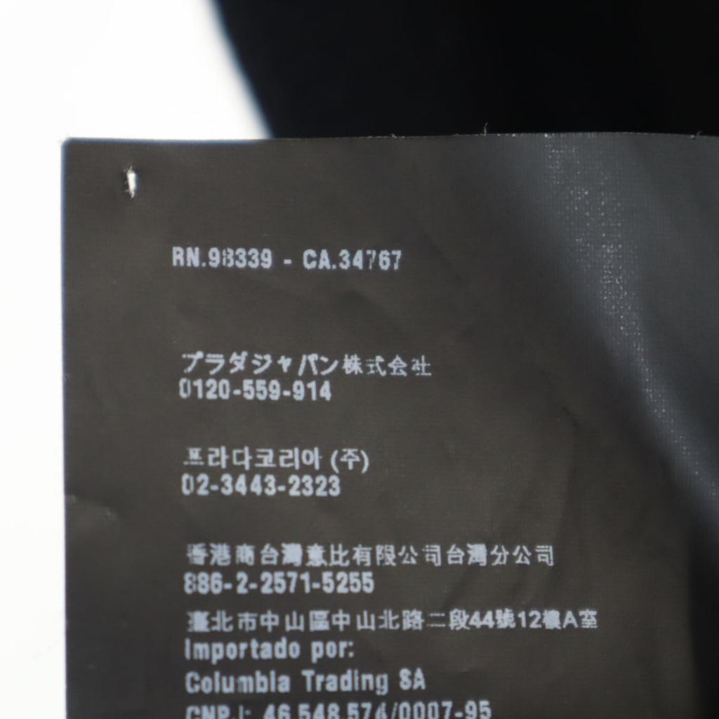 PRADA made in Italy Short sleeve one piece 38 black Women Used