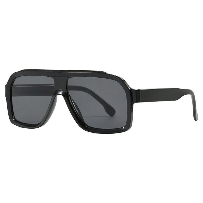 Large Frame Pilot Toad-Shaped Sunglasses High-End Outdoor Sports Fashion Sunglasses Personality Beach Vacation Sunglasses Women