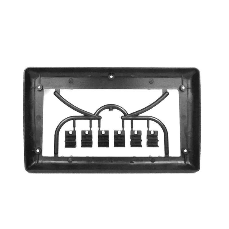 Universal Double Din Dashboard Mounting Frame Trim Kit 7 To 9 Inch Auto Stereo Headunit Car Radio Fascia Face Plate
