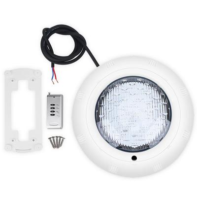Lampe LED Submersible 18W Couleurs Multiples Piscine Télécommande Lumière Étanche