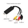 USB 2.0 Sound Video Konverter Video Capture Card Box VCR TV zu Digital Konverter 720x480@30fps Für PC
