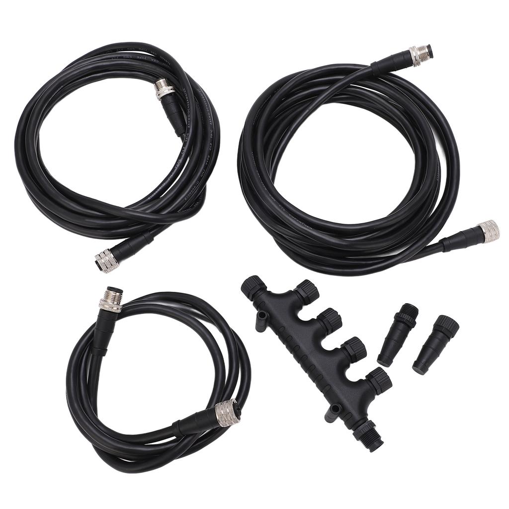 Marine NMEA 2000 Starter Kit Cable Connector Termination Combination ABS Rustproof Universal