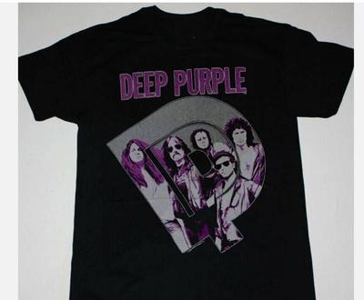 PERFECT sTRANGERS vINTAGE t-SHIRT dEEP pURPLE cLASSIQUE nOIR uNISEX