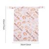 2 Pack Beeswax Bread Bags 12x17Inch Reusable Bread Storage Bags Bees Wax Lined Bread Bags for Home Cooks fresh bread storage