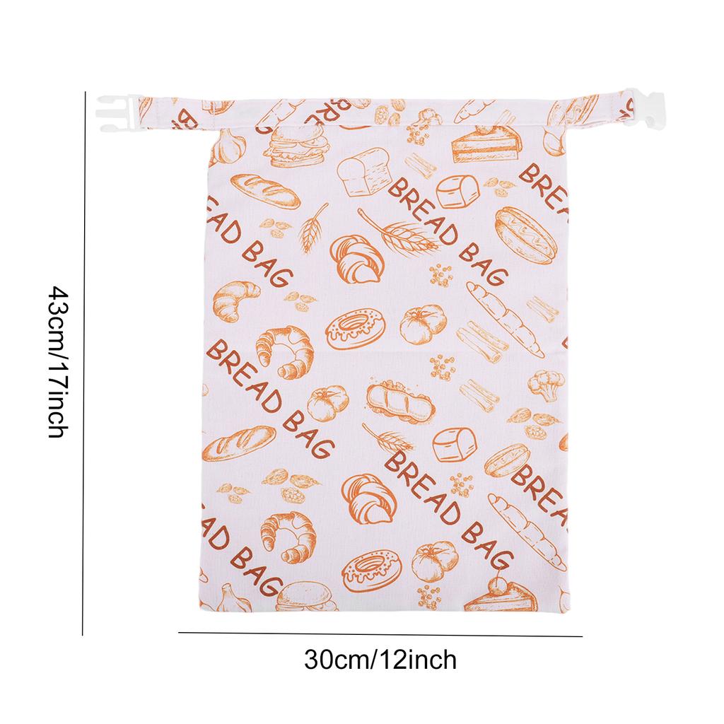 2 Pack Beeswax Bread Bags 12x17Inch Reusable Bread Storage Bags Bees Wax Lined Bread Bags for Home Cooks fresh bread storage