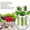 1/2pcs Vegetables Preservation Pod Herb Preservation Vegetables Fresh Coriander Container Suitable For Refrigerator, Keep Bottle Herb Preservation