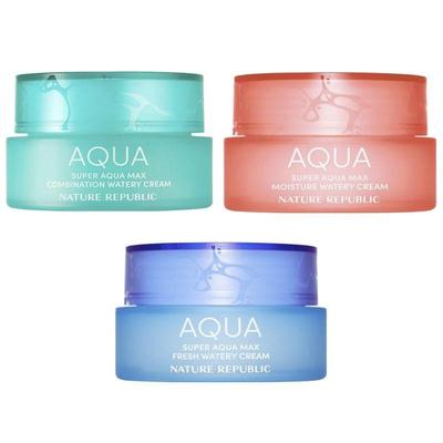 Creme de Hidratação Super Aqua Max (3 Tipos Disponíveis)