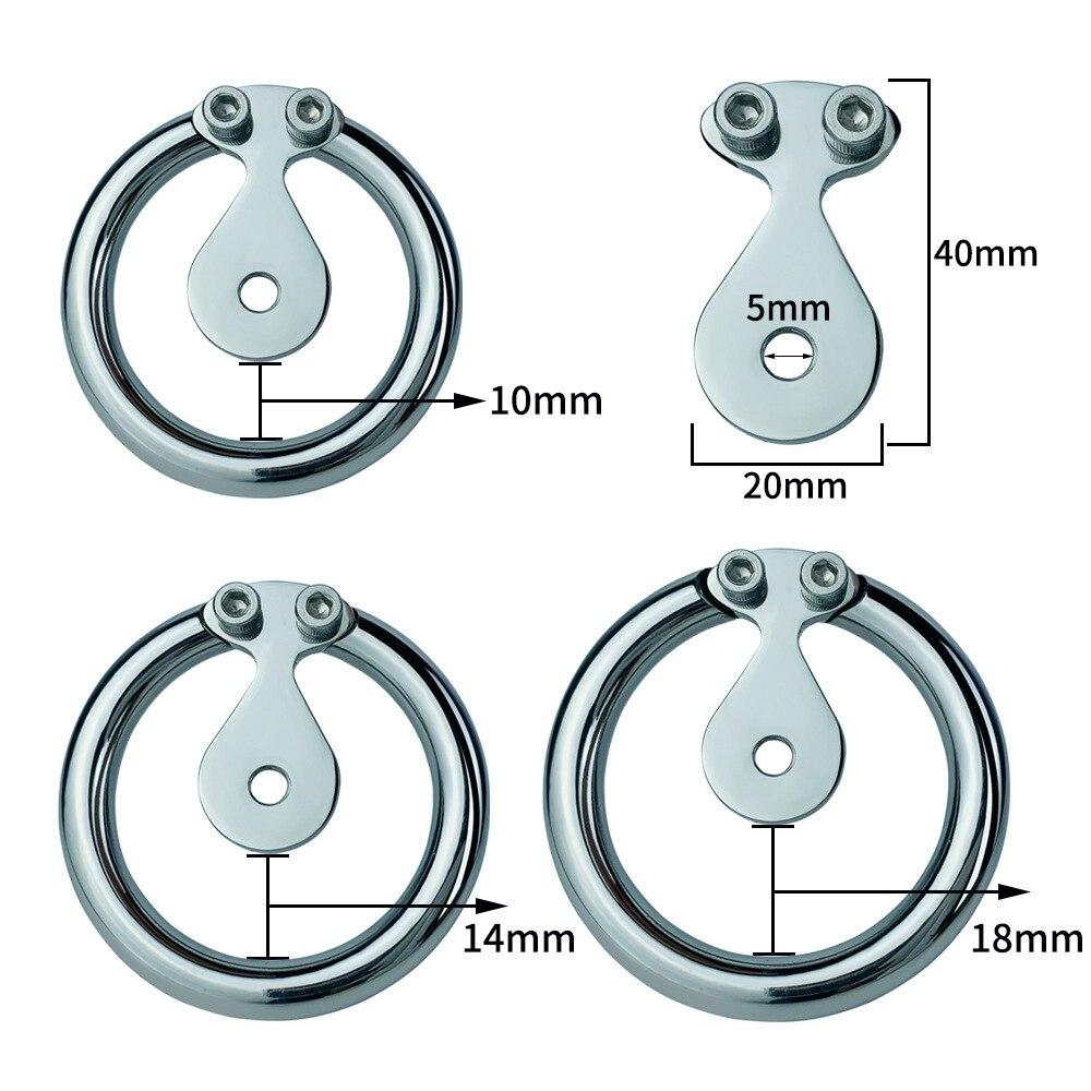 Edelstahl Männlich Cb Lock Tablet Keuschheit Lock Sex Spielzeug Penis Käfig Cuckold Harnröhren Keuschheit Cock Ring Slave BDSM
