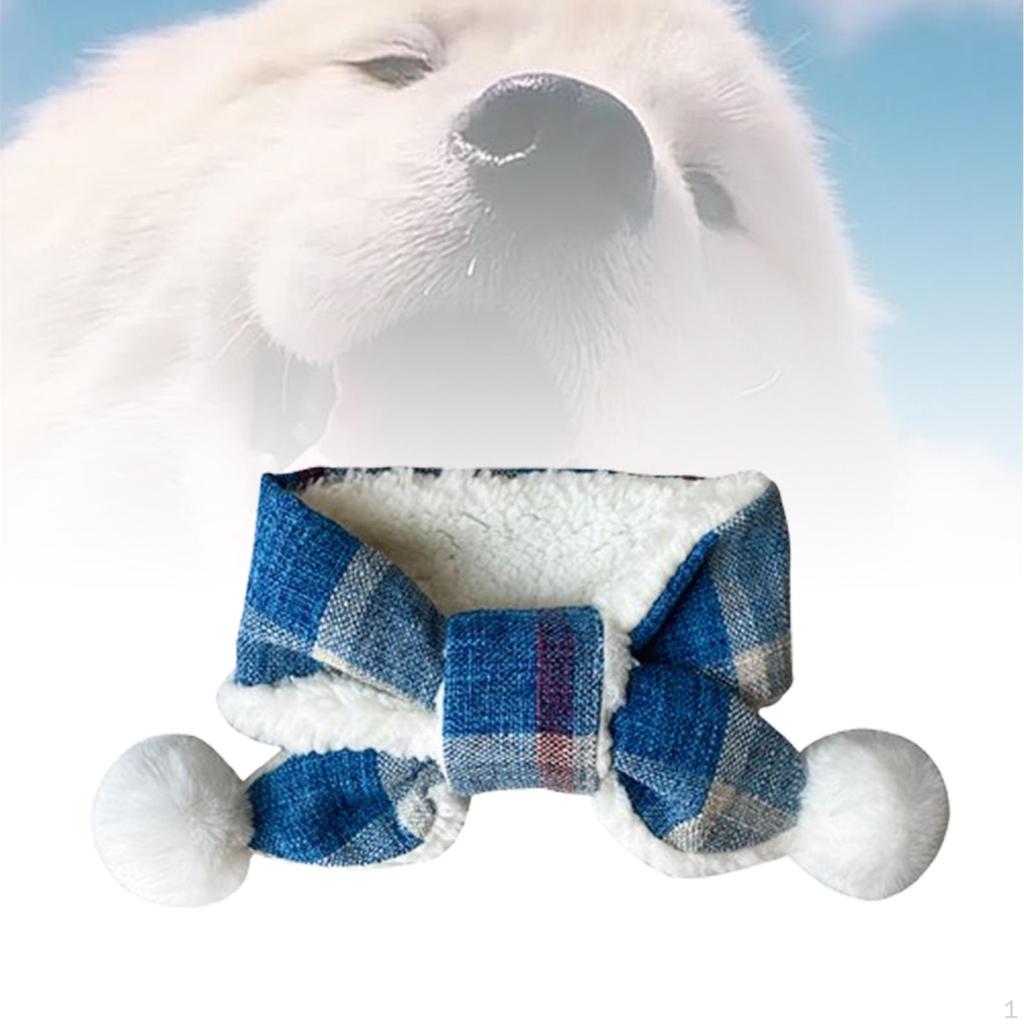 Cozy Pet Neckwear for Winter Adventures