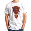 NWT Tumi Inka Cultuur Peruaans Patriottisch Heren T-shirt met Korte Mouwen