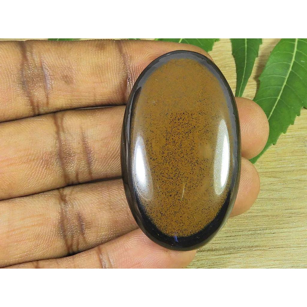 AAA Natural Shiva Tiger Eye Mineral Oval Cabochon Loose Gemstone 30X51X8MM SK-3557