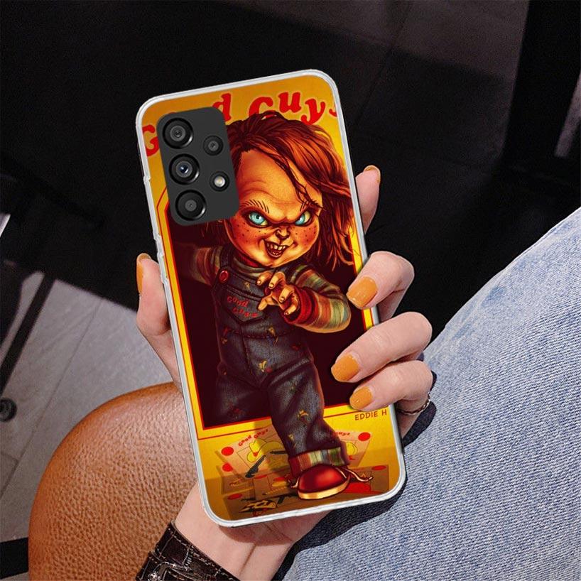 Chucky Child's Play Phone Case For Samsung Galaxy A17 A16 A15 A14 A13 A57 A56 A55 A54 A53 A37 A36 A35 A34 A33 A26 A25 A24 A23 Ga