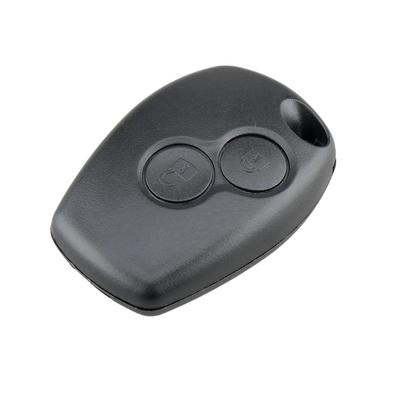 2 Knapper Bilnøkkel Skall Fjernkontroll Deksel Etui Blank Nøkkelbrikke For Renault Dacia Modus Clio 3 Twingo Kangoo 2 Uten Logo