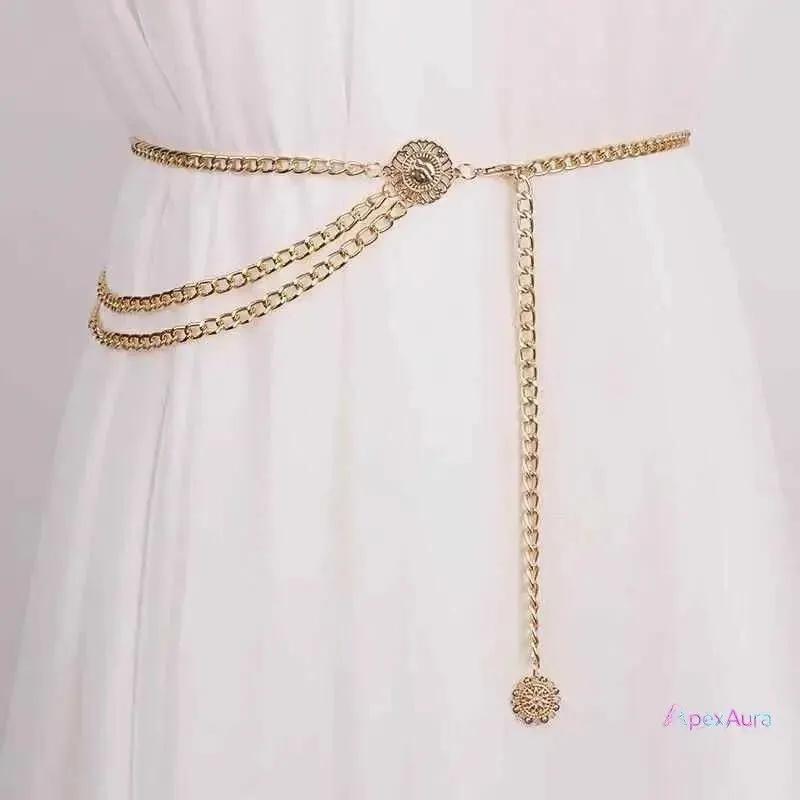 Women's Waist Chain Body Jewelry Hip Chain for Summer Beach