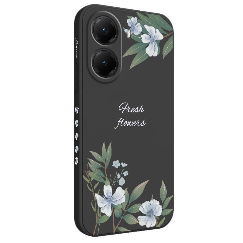 Blättrige Lilie Handyhülle Für Huawei Honor 600 500 400 300 200 100 90 Pro Lite Smart Magic 8 7 4 Silikon Weiche Hülle