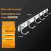 SEFASHYOH Self-Adhesive Wall Hook Rack