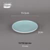 Creative Solid Color Melamine Plate – Faux Porcelain Round Tableware for Home or Hotel Use