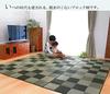 Ikehiko Grass Carpet Purely Made in Japan Block Green 261 x 261 cm Edoma tatami 4117604 / 4.5
