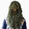 Camouflage Hooded Ghillie Suit Airsoft Hunting Fishing Outdoor Stealth Gear Breathable Tactical Clothing